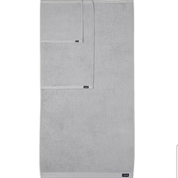 IZOD 6 piece Towe lSet salid gray - Picture 2 of 5